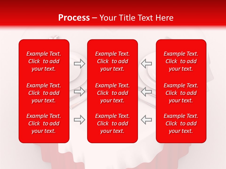 Valentine Cover Meal PowerPoint Template