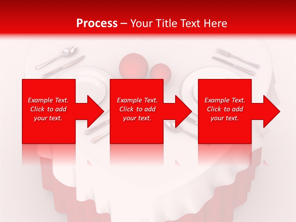 Valentine Cover Meal PowerPoint Template