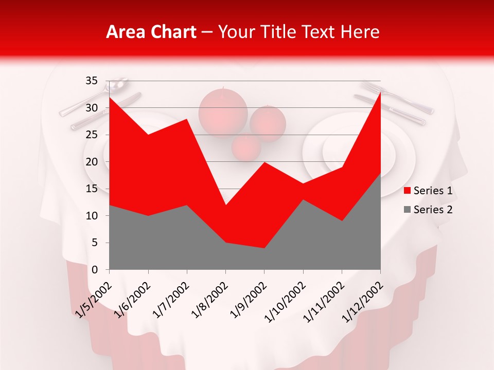 Valentine Cover Meal PowerPoint Template
