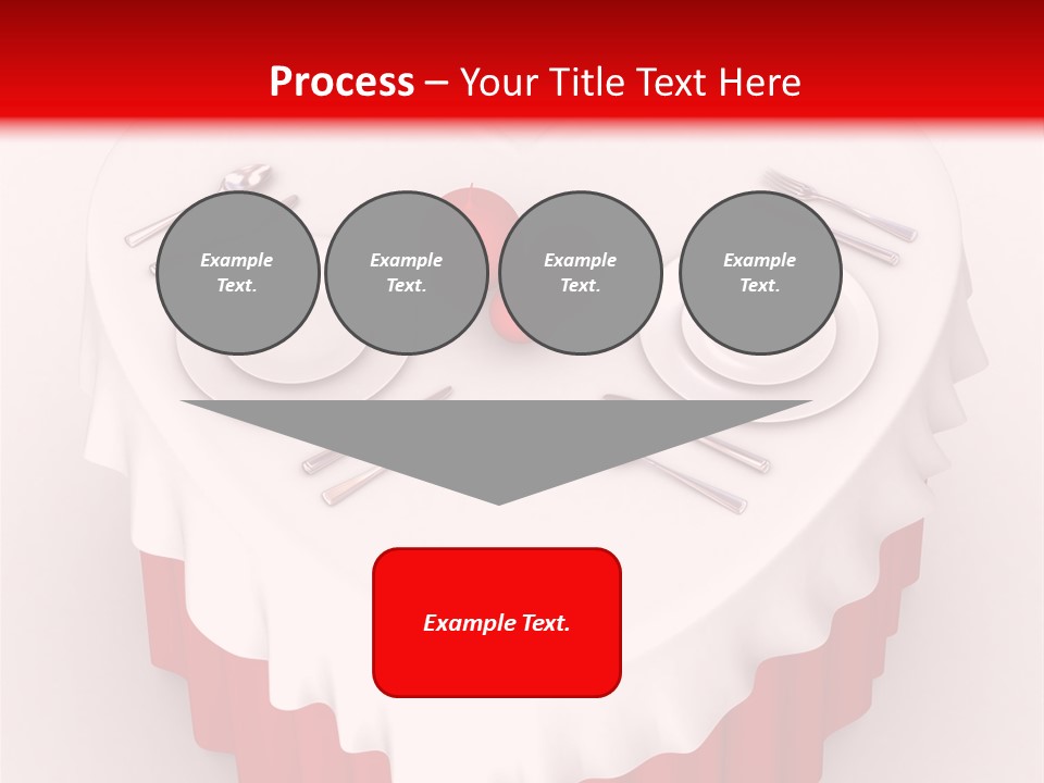 Valentine Cover Meal PowerPoint Template