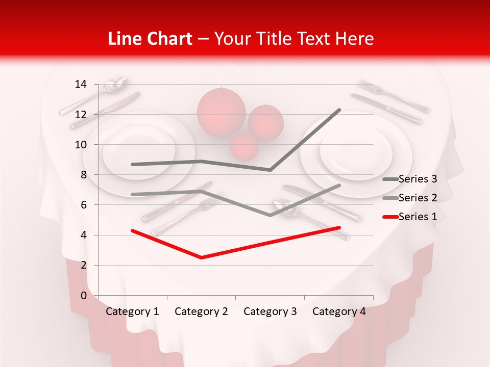 Valentine Cover Meal PowerPoint Template