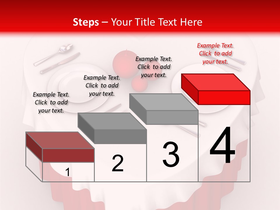 Valentine Cover Meal PowerPoint Template