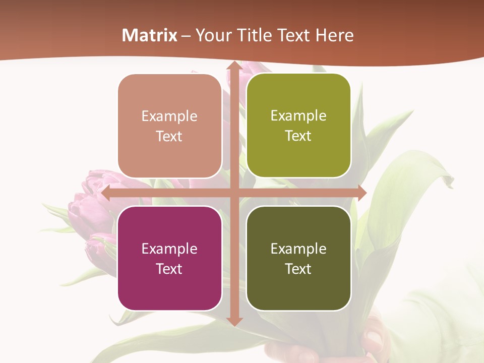 Floral Isolated Congratulations PowerPoint Template