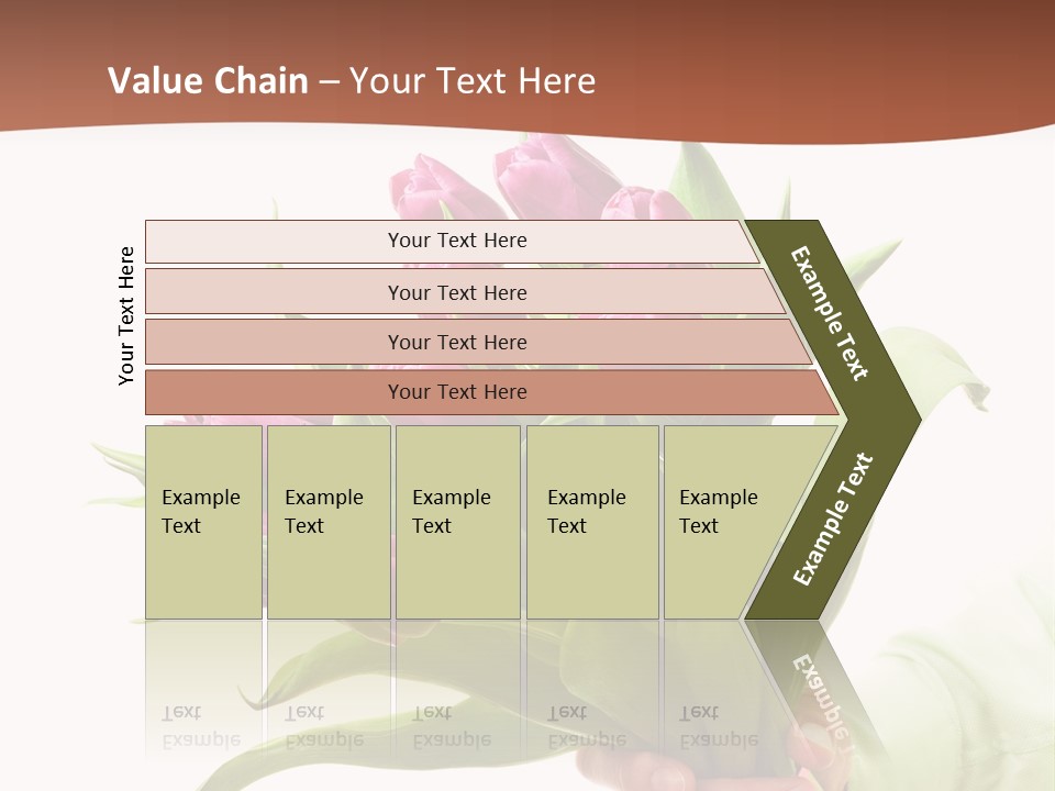 Floral Isolated Congratulations PowerPoint Template