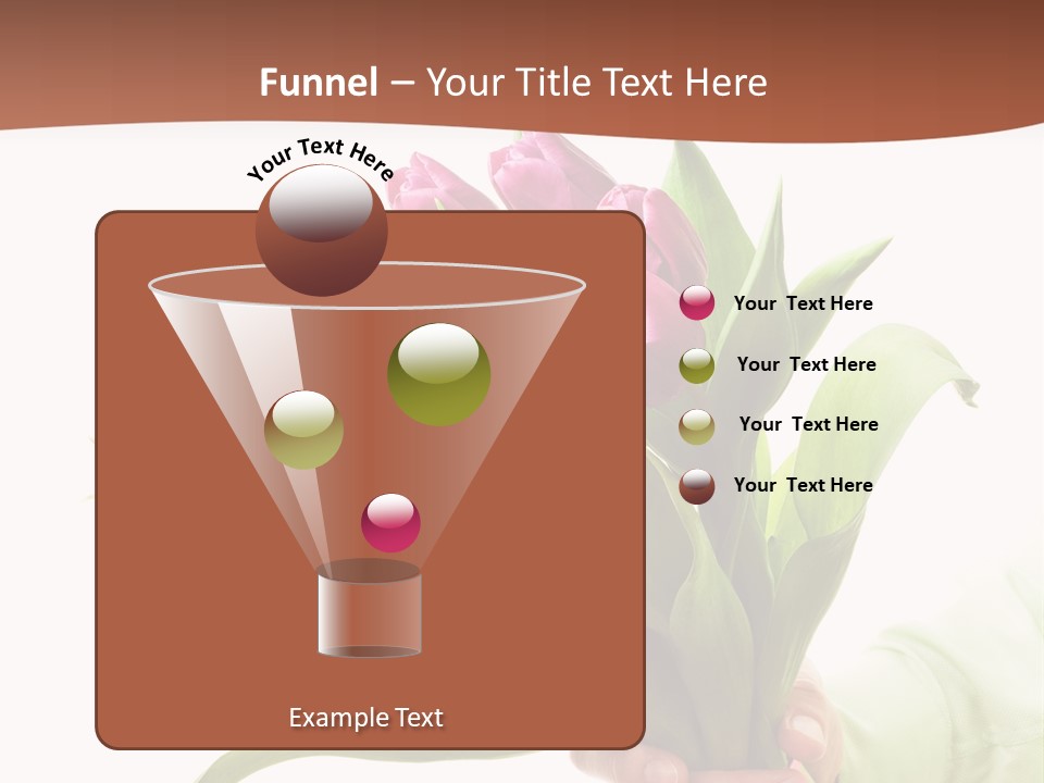 Floral Isolated Congratulations PowerPoint Template