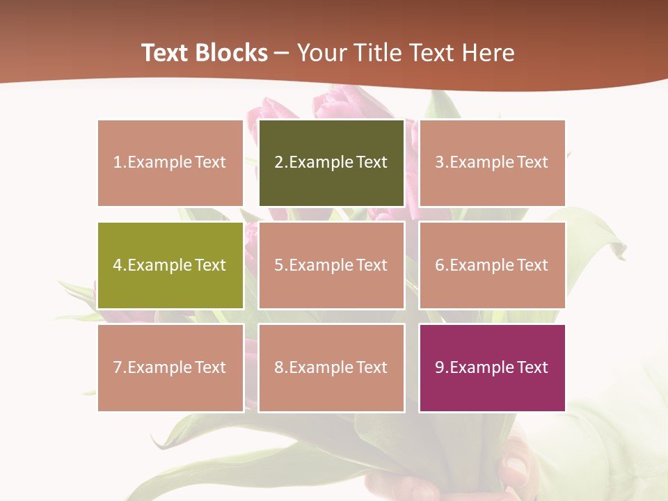 Floral Isolated Congratulations PowerPoint Template