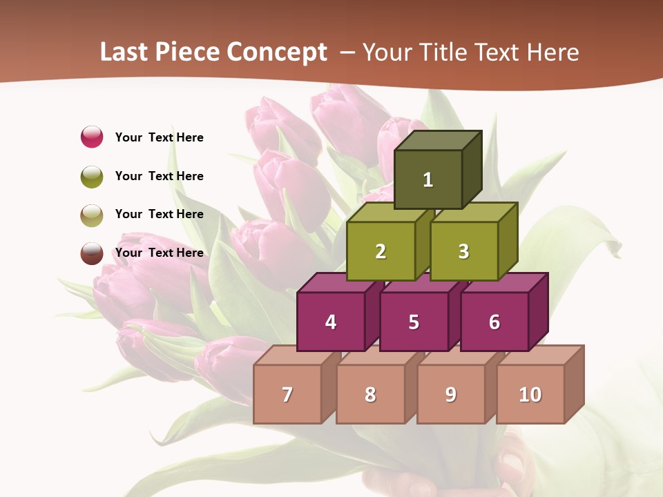 Floral Isolated Congratulations PowerPoint Template