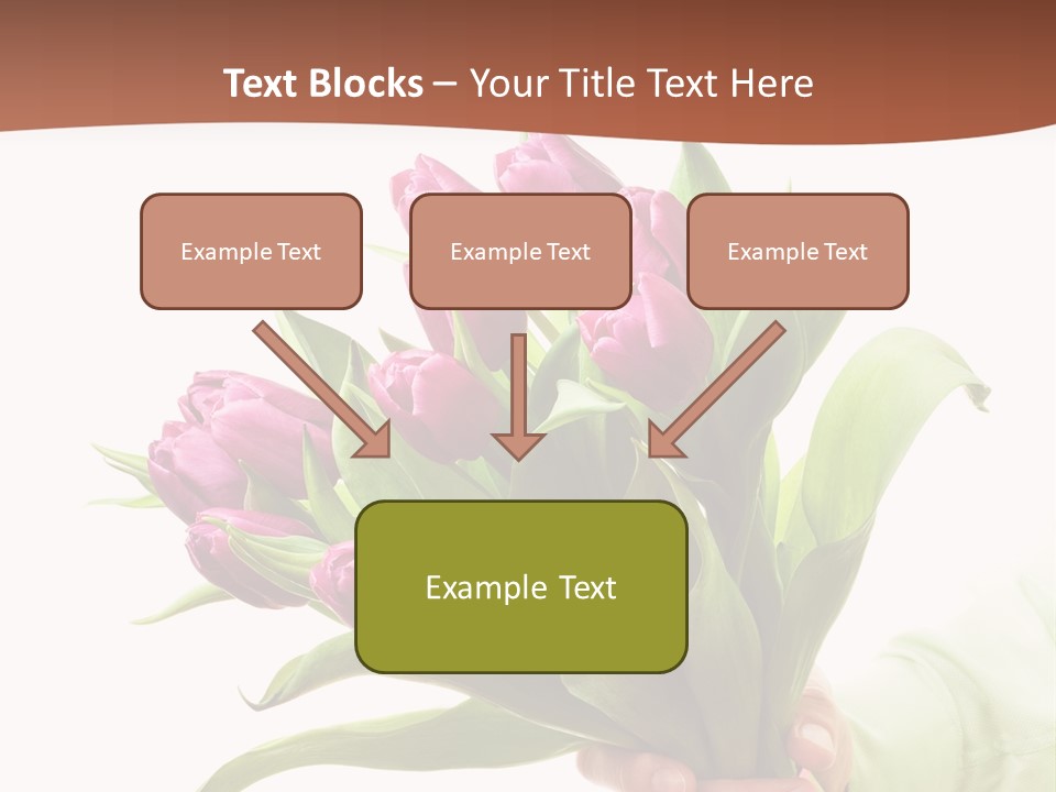 Floral Isolated Congratulations PowerPoint Template