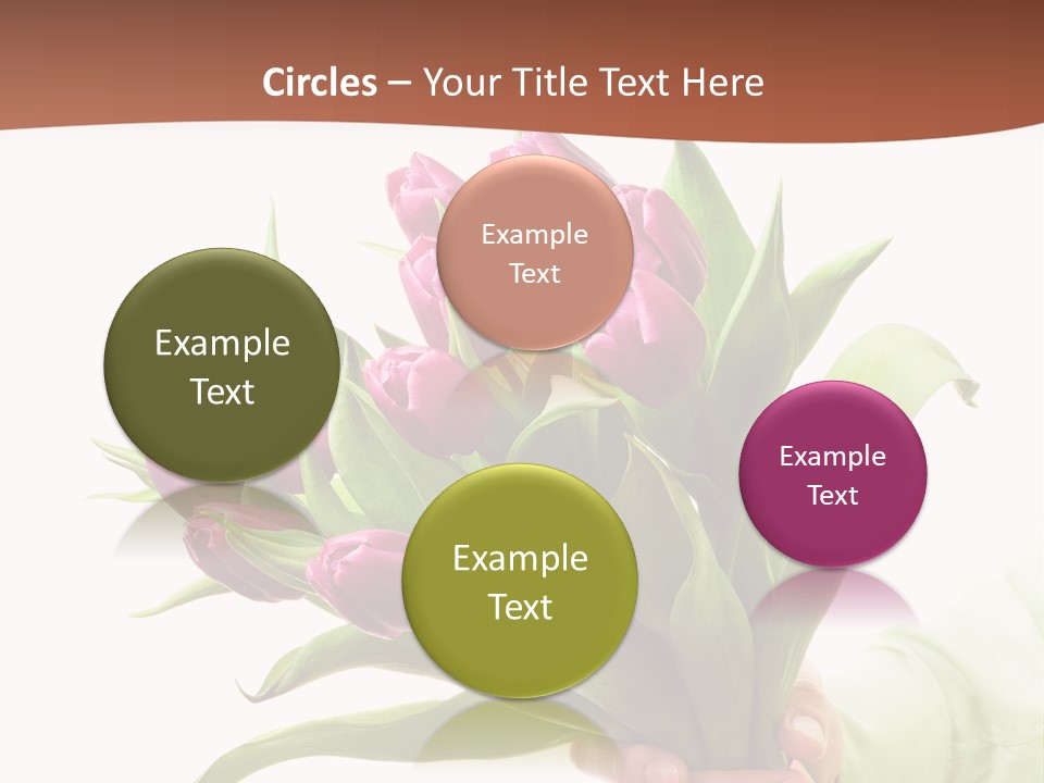 Floral Isolated Congratulations PowerPoint Template