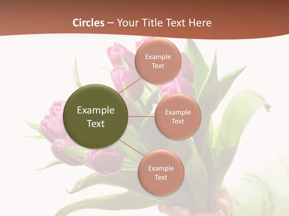 Floral Isolated Congratulations PowerPoint Template