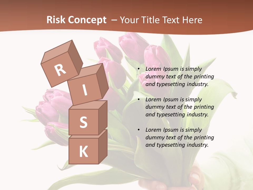 Floral Isolated Congratulations PowerPoint Template