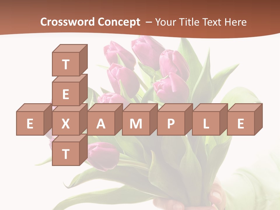 Floral Isolated Congratulations PowerPoint Template