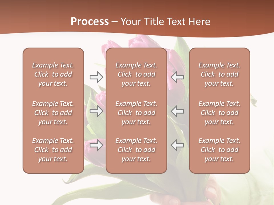 Floral Isolated Congratulations PowerPoint Template