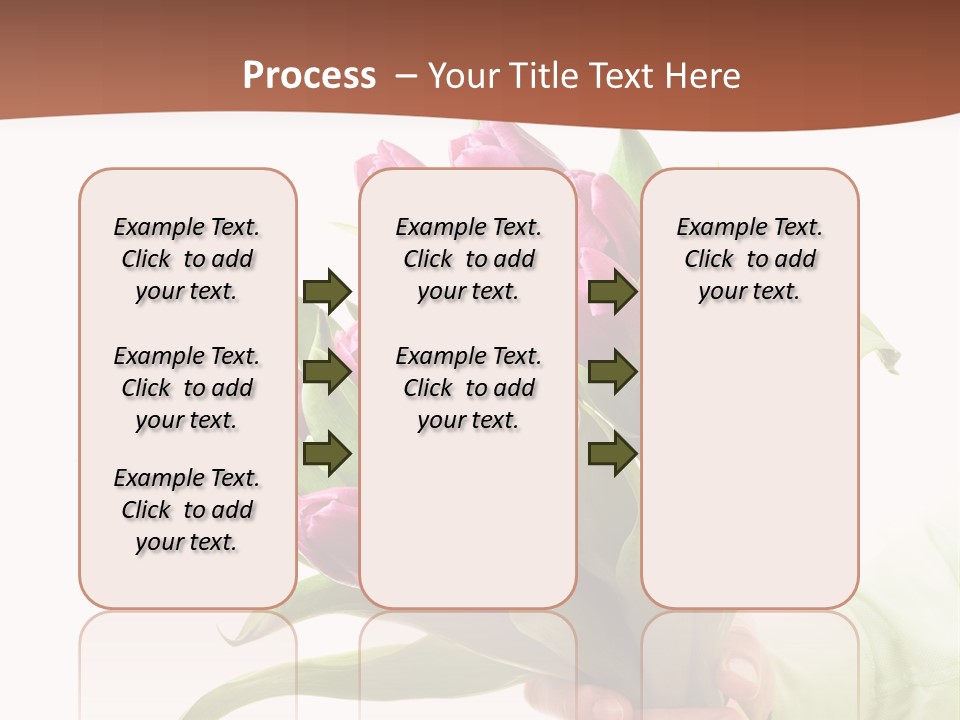 Floral Isolated Congratulations PowerPoint Template