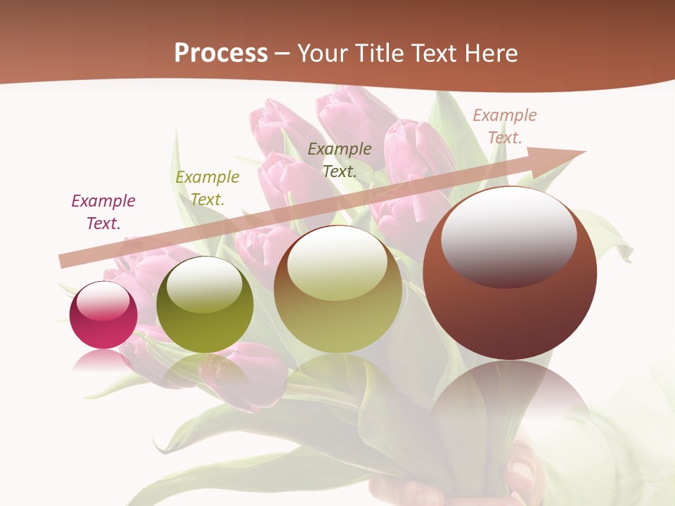 Floral Isolated Congratulations PowerPoint Template