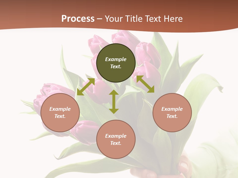 Floral Isolated Congratulations PowerPoint Template