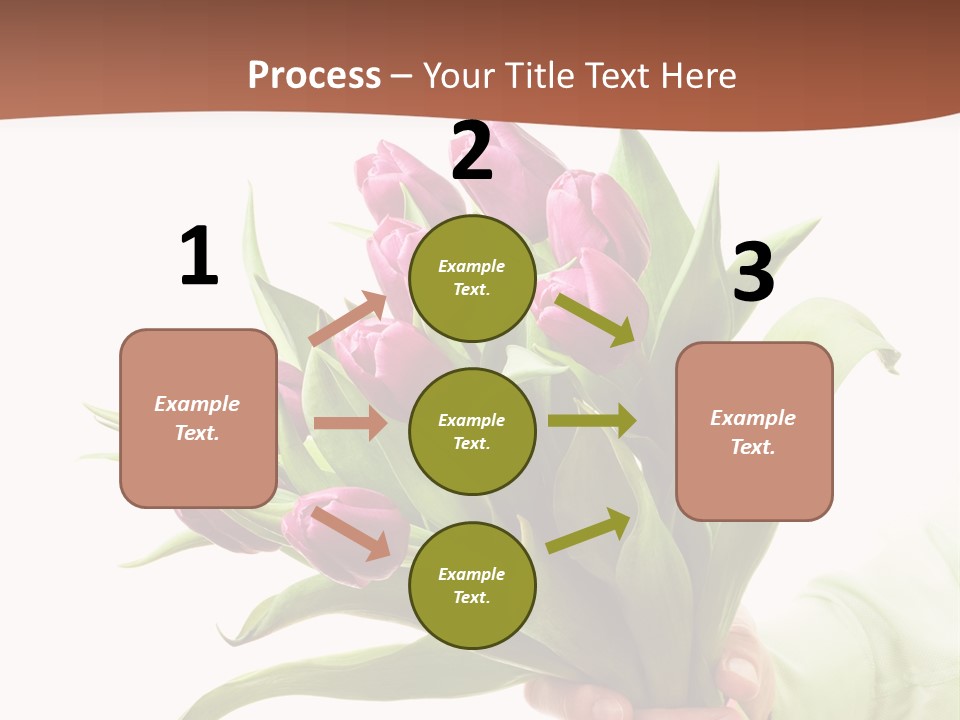 Floral Isolated Congratulations PowerPoint Template