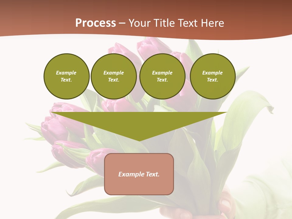 Floral Isolated Congratulations PowerPoint Template