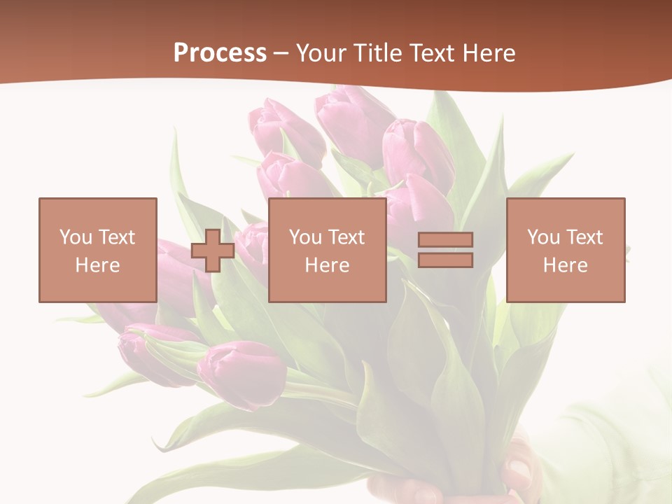 Floral Isolated Congratulations PowerPoint Template