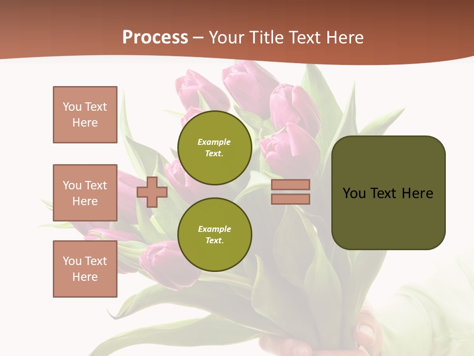 Floral Isolated Congratulations PowerPoint Template