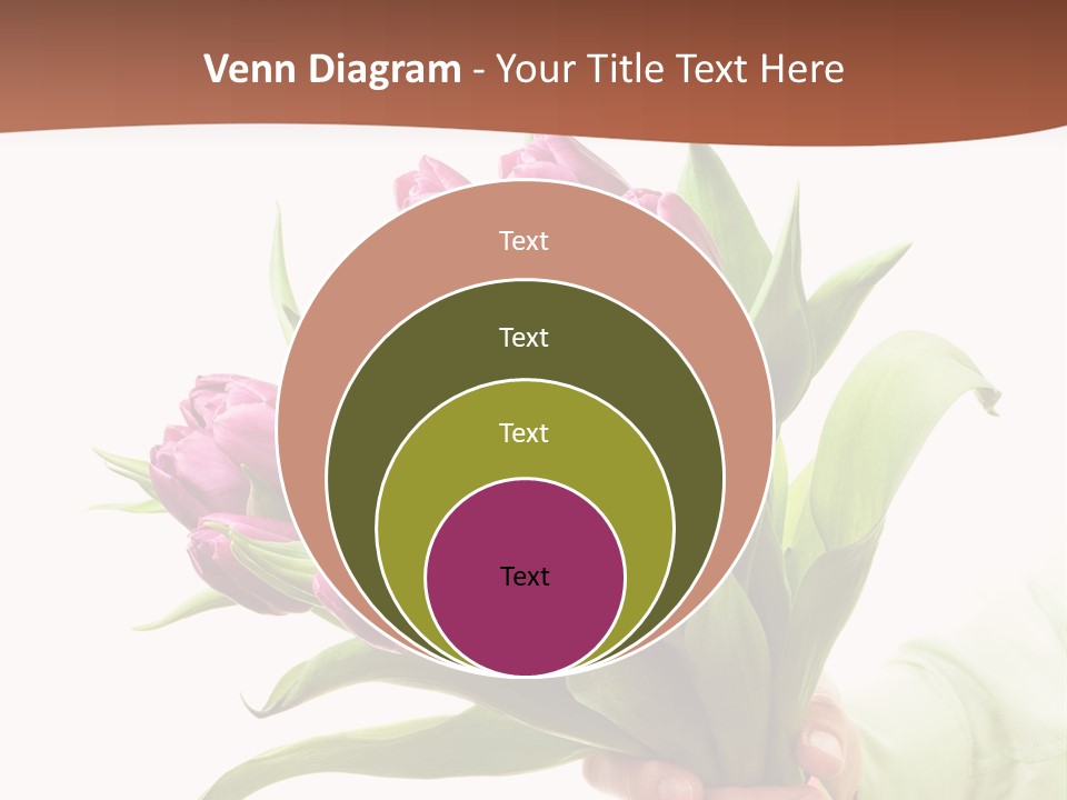 Floral Isolated Congratulations PowerPoint Template