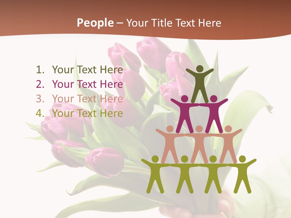 Floral Isolated Congratulations PowerPoint Template