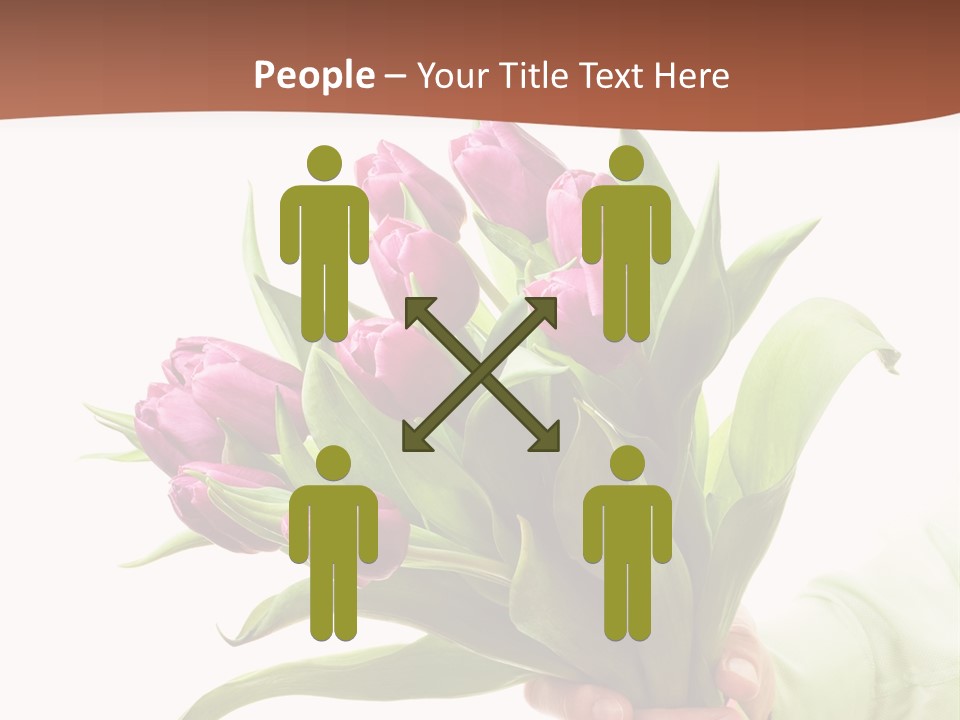 Floral Isolated Congratulations PowerPoint Template