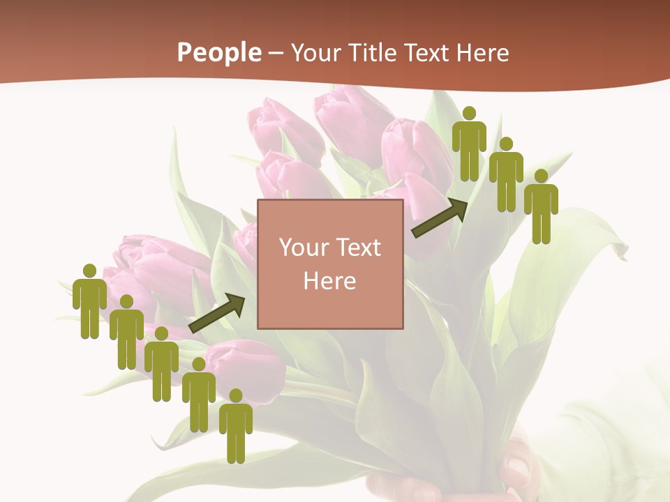 Floral Isolated Congratulations PowerPoint Template