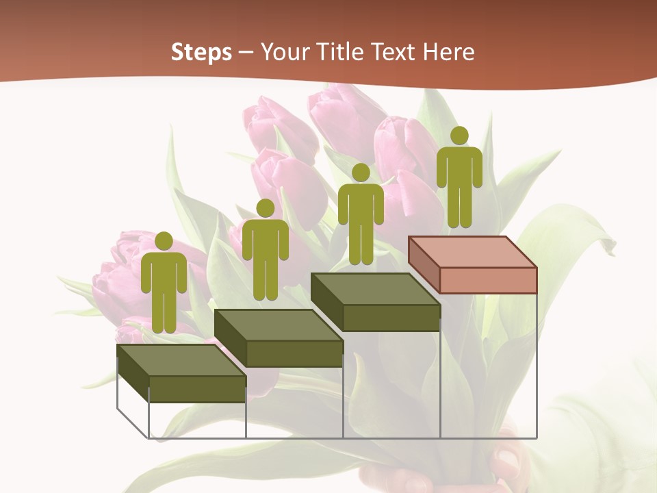 Floral Isolated Congratulations PowerPoint Template