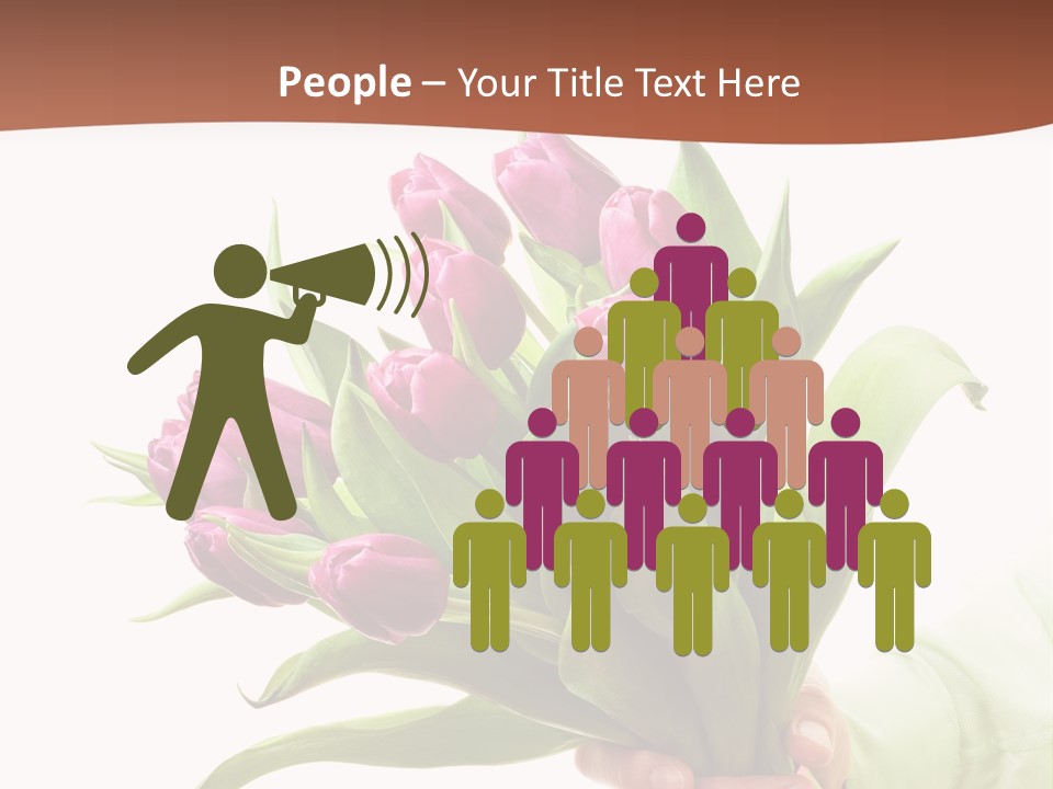 Floral Isolated Congratulations PowerPoint Template