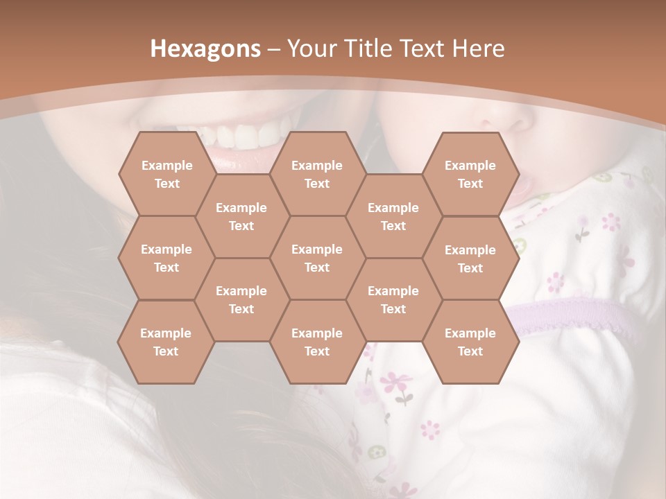 Mother Two Family PowerPoint Template