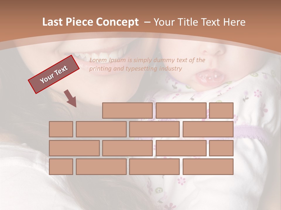 Mother Two Family PowerPoint Template