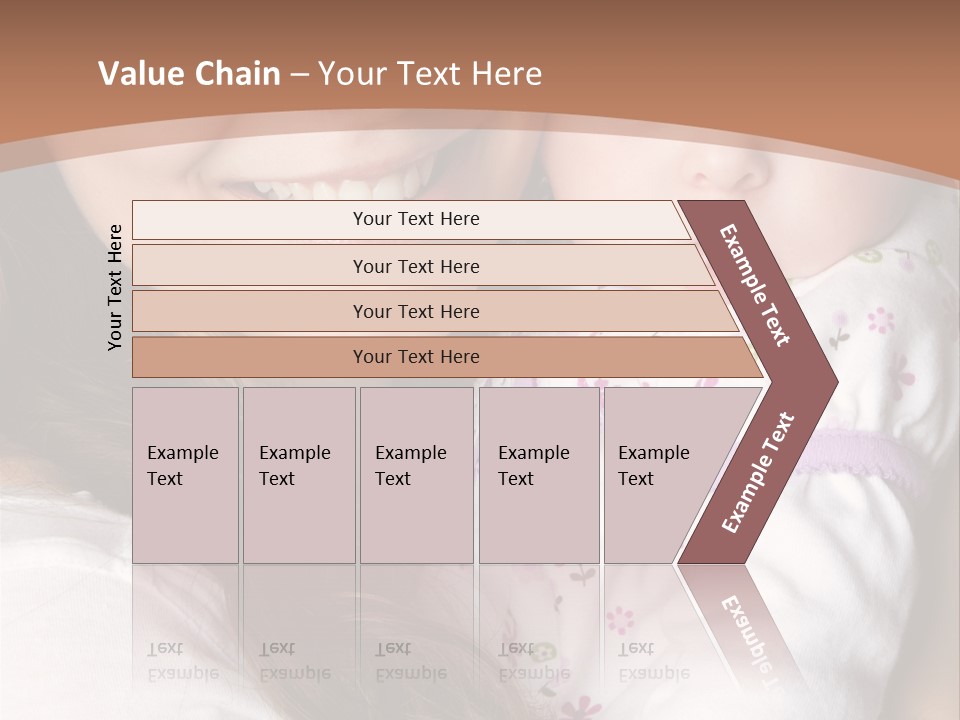 Mother Two Family PowerPoint Template
