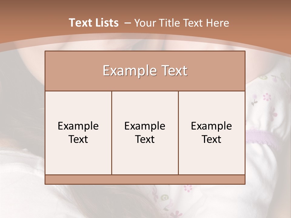Mother Two Family PowerPoint Template