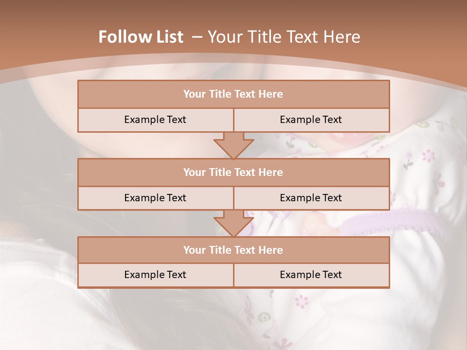 Mother Two Family PowerPoint Template