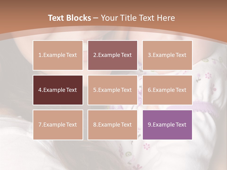 Mother Two Family PowerPoint Template