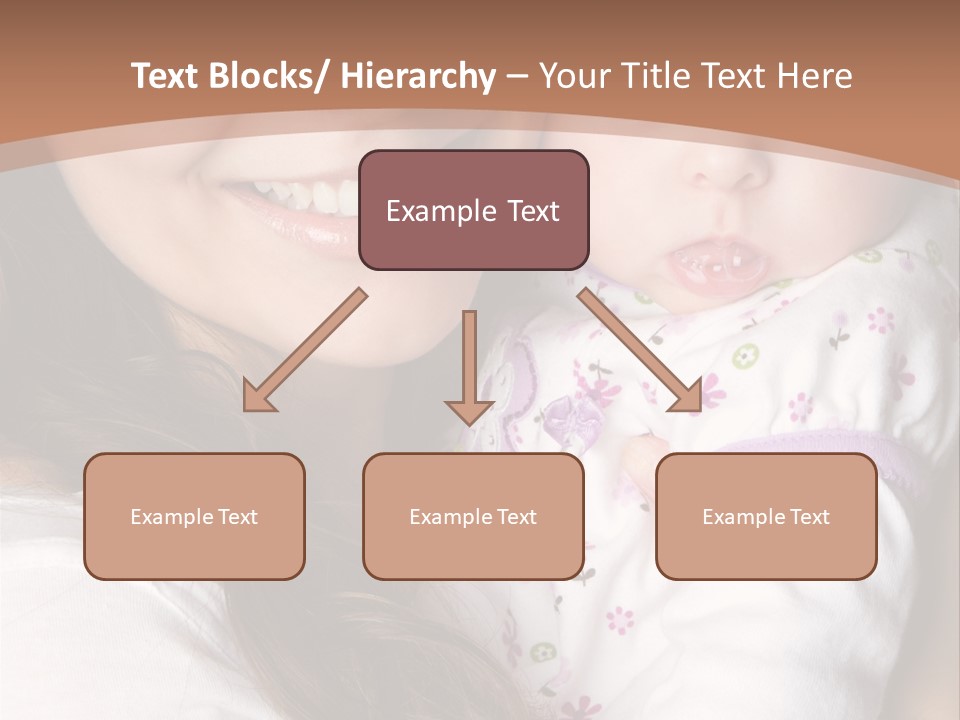 Mother Two Family PowerPoint Template