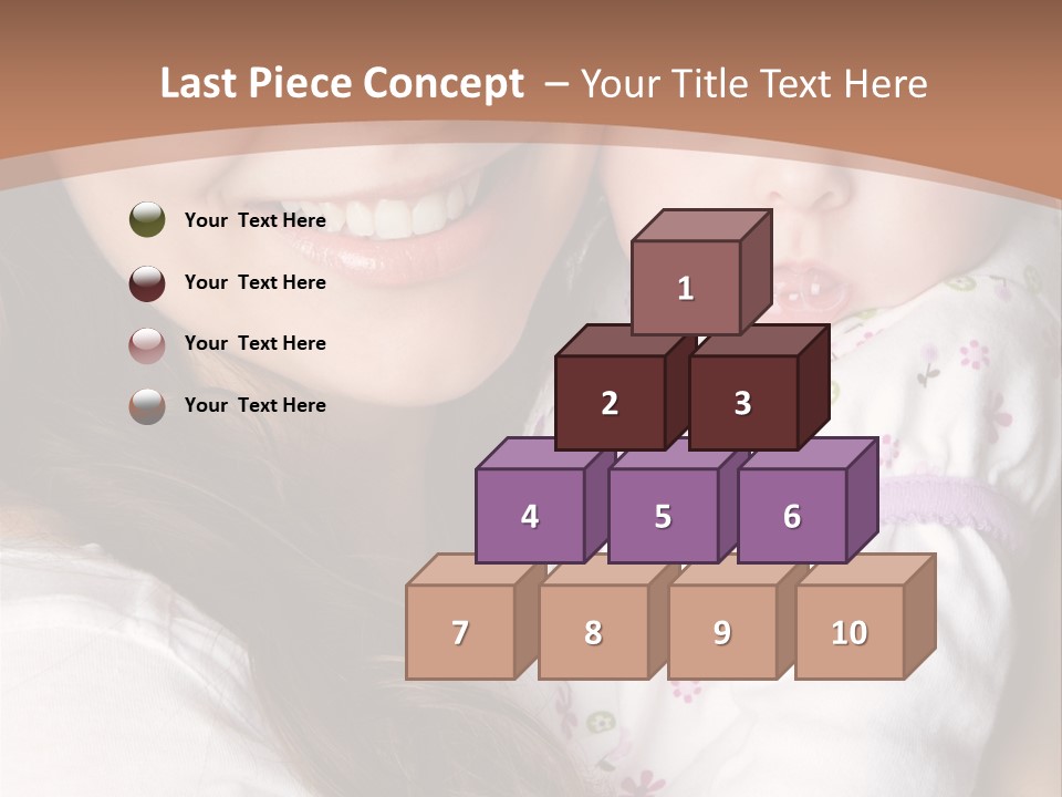 Mother Two Family PowerPoint Template