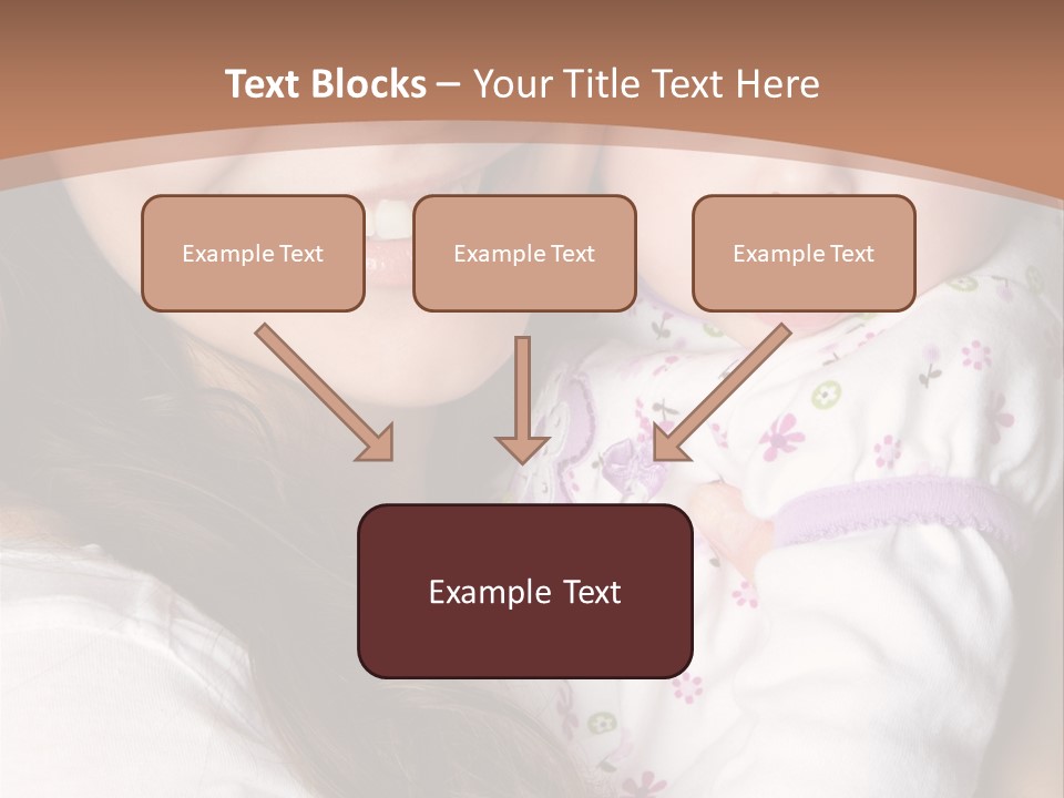 Mother Two Family PowerPoint Template