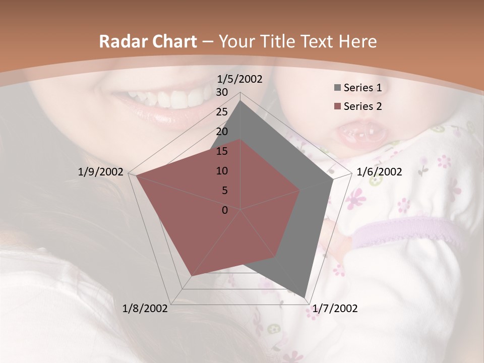 Mother Two Family PowerPoint Template