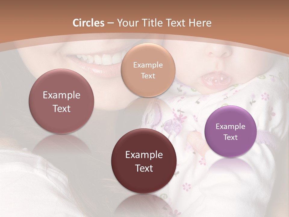 Mother Two Family PowerPoint Template