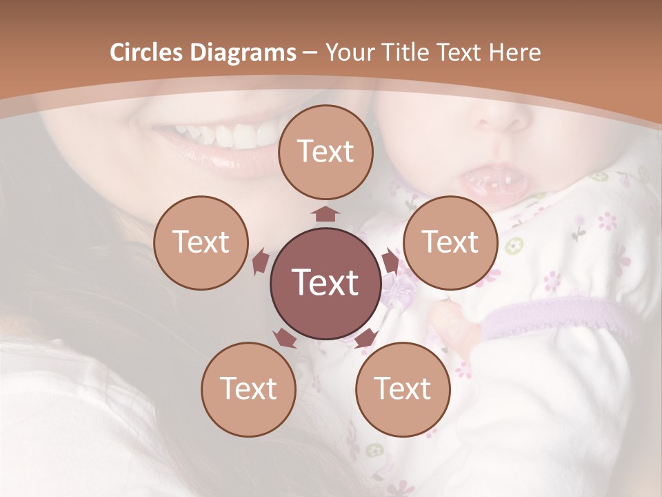 Mother Two Family PowerPoint Template