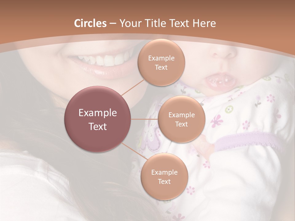 Mother Two Family PowerPoint Template