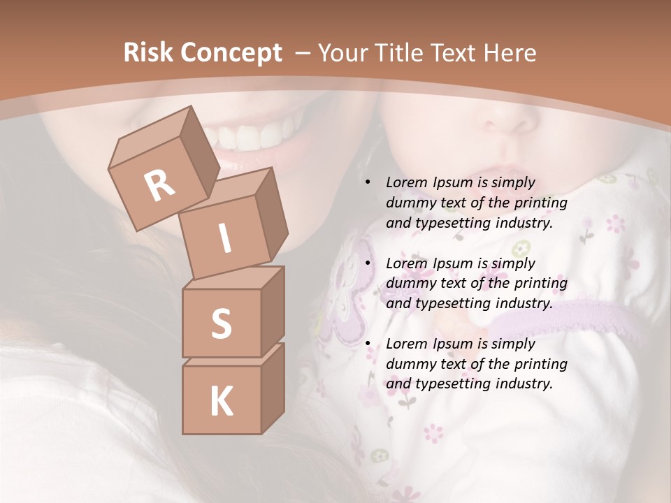 Mother Two Family PowerPoint Template