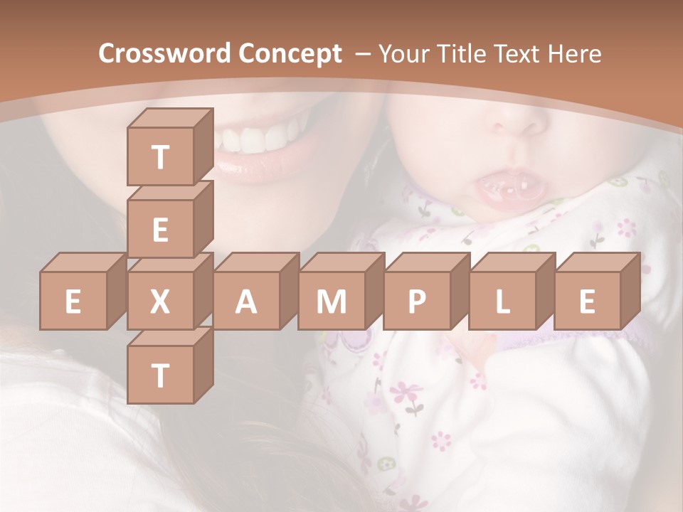 Mother Two Family PowerPoint Template