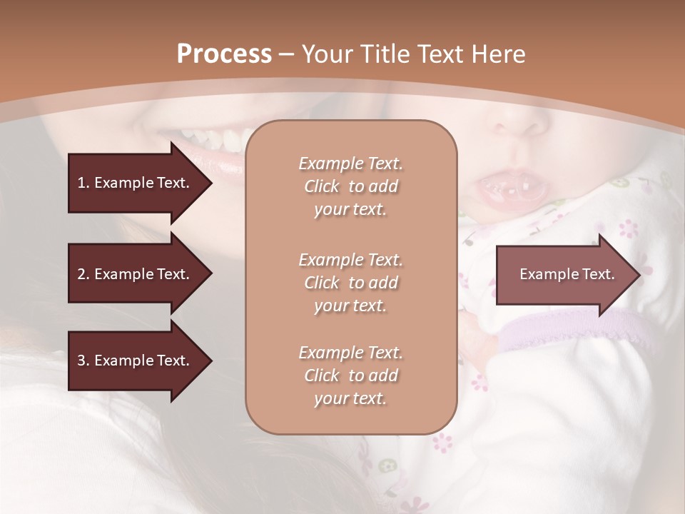 Mother Two Family PowerPoint Template