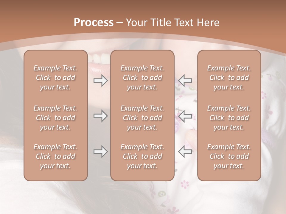 Mother Two Family PowerPoint Template