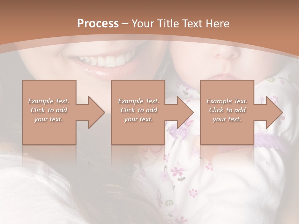 Mother Two Family PowerPoint Template
