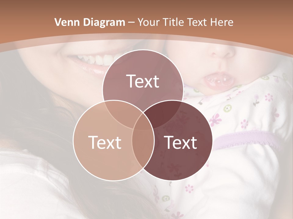 Mother Two Family PowerPoint Template