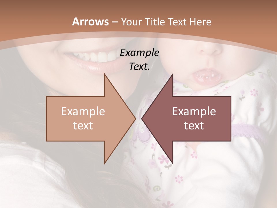 Mother Two Family PowerPoint Template